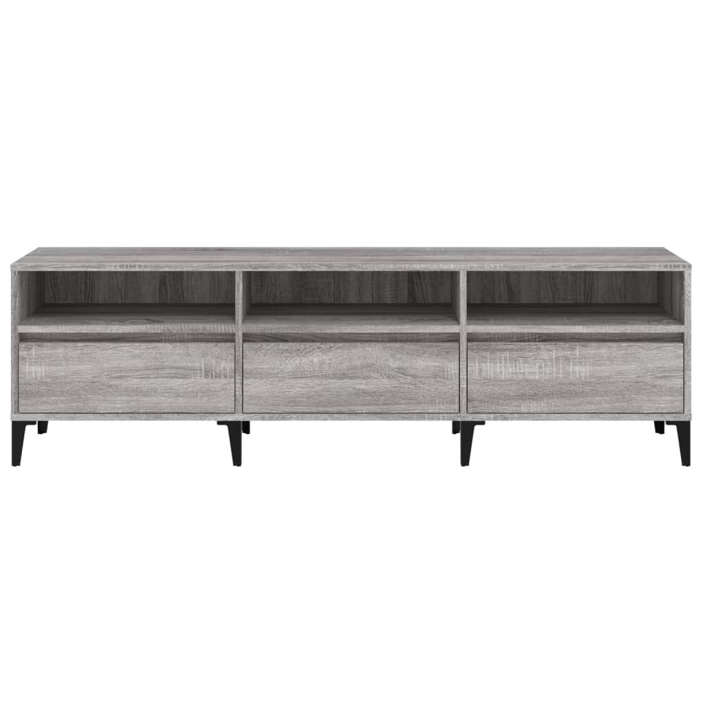 TV Cabinet Grey Sonoma 150x30x44,5 cm Engineered Wood