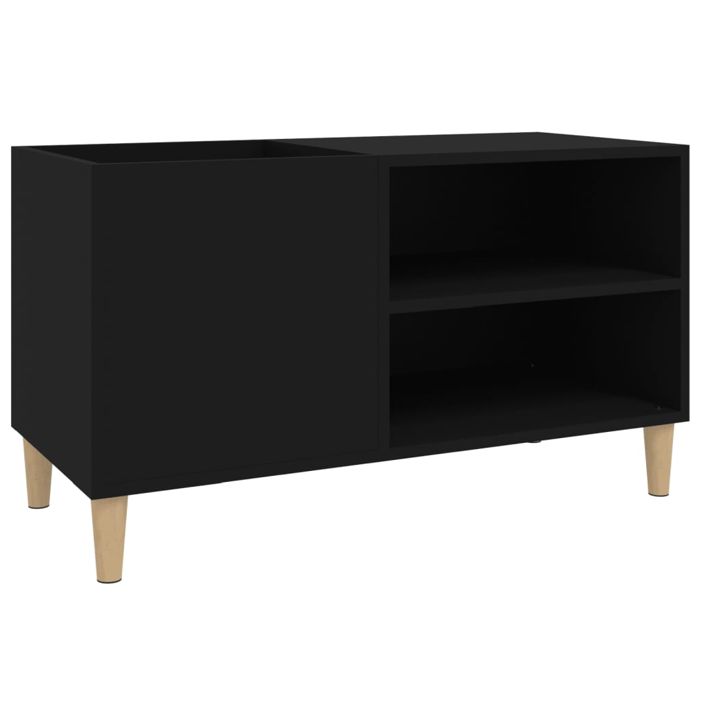 Record Cabinet | Black | Engineered wood | Medium | Record Cabinet