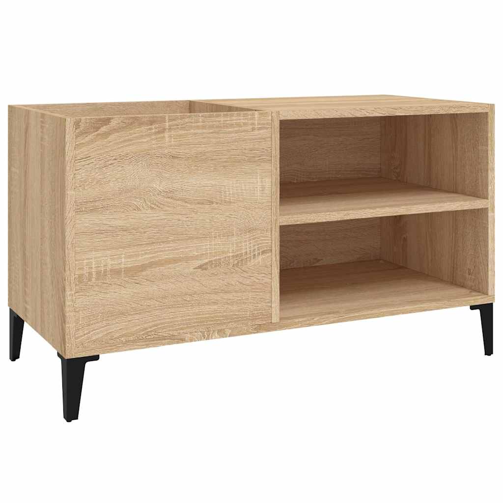Record Cabinet Sonoma Oak 84,5x38x48 cm Engineered Wood