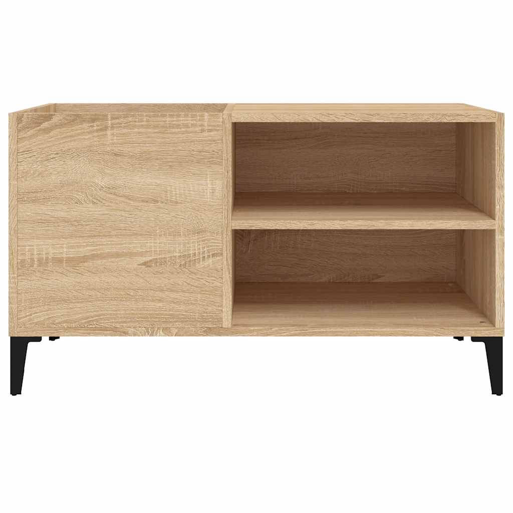 Record Cabinet Sonoma Oak 84,5x38x48 cm Engineered Wood