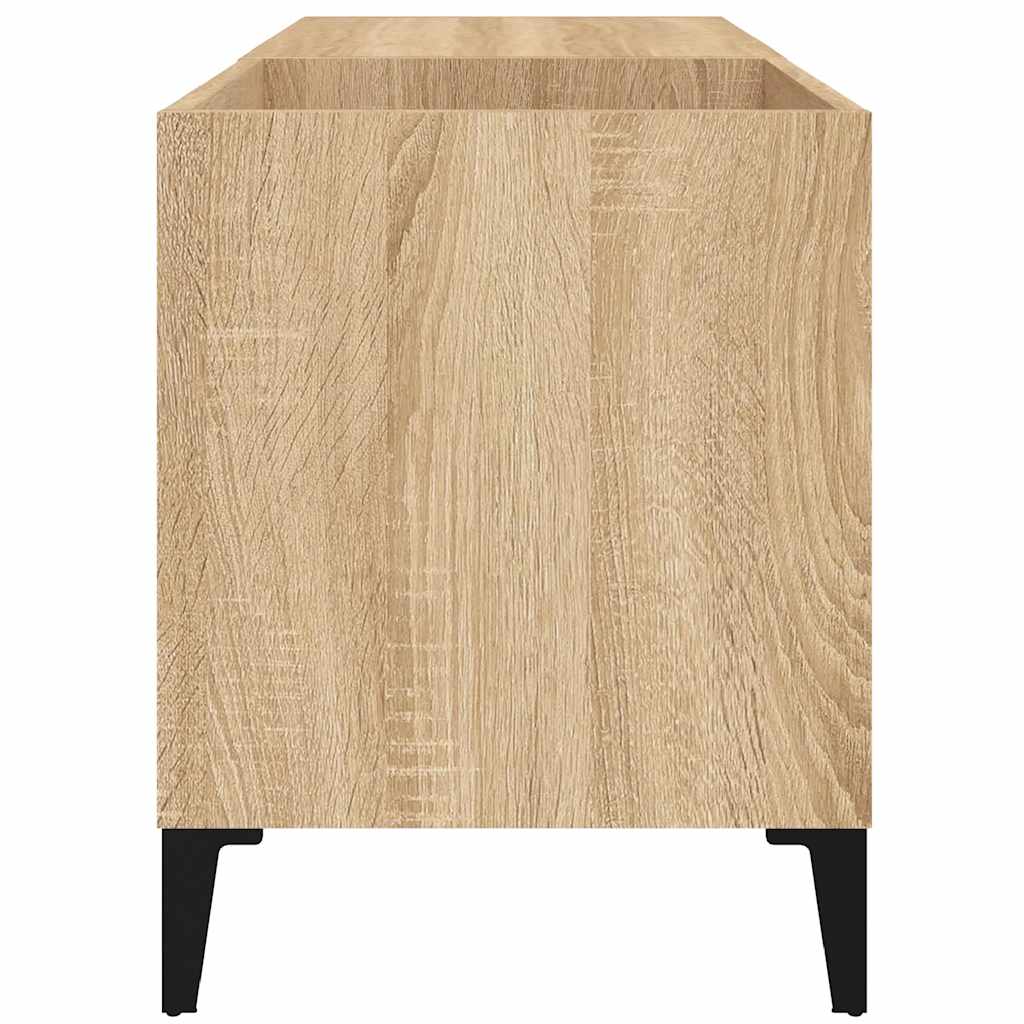 Record Cabinet Sonoma Oak 84,5x38x48 cm Engineered Wood