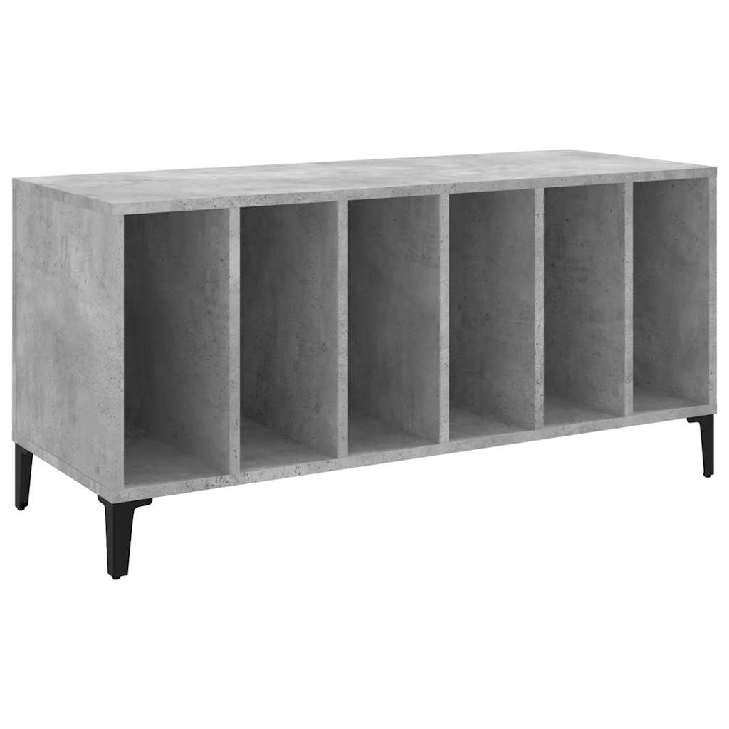 Record Cabinet | Concrete grey | Engineered wood, metal | Record Cabinet