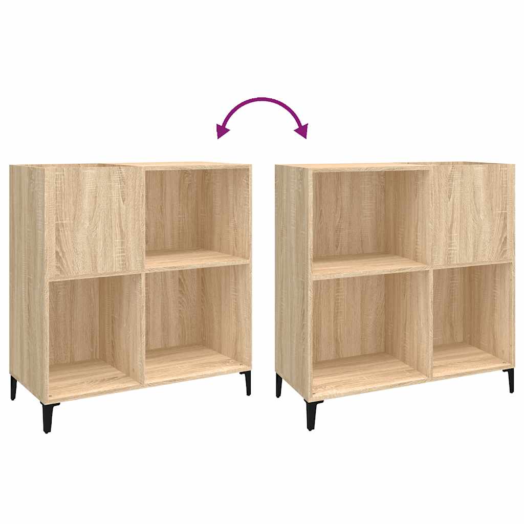 Record Cabinet | Sonoma oak | Engineered wood, metal | 84.5 x 38 x 89 cm