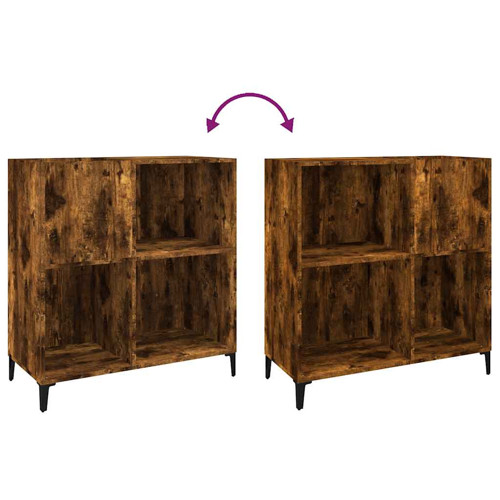 Record Cabinet | Smoked oak | Engineered wood, metal | Medium