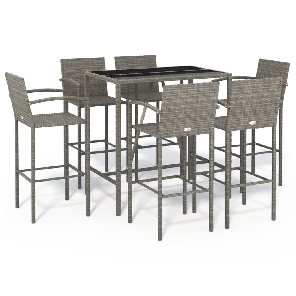 Garden Bar Set | Grey, Black