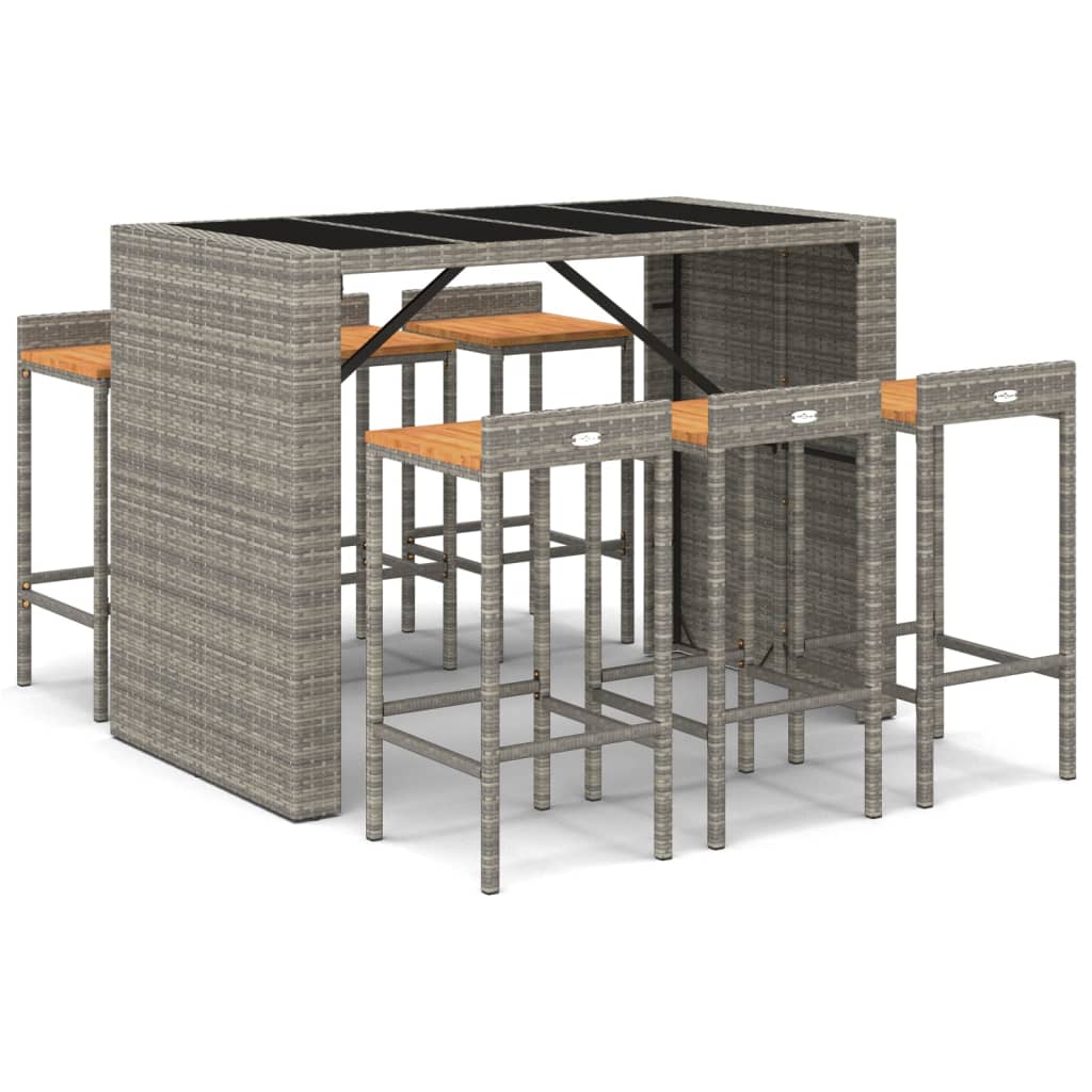 Garden Bar Set | Grey