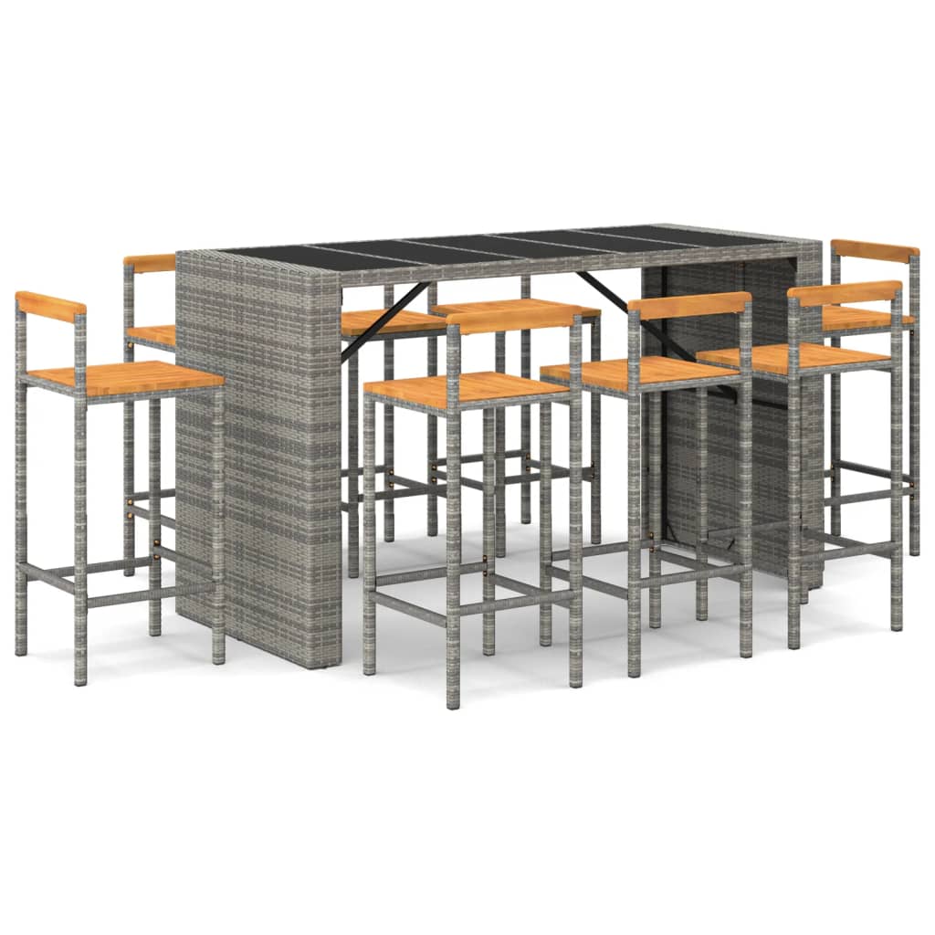 Garden Bar Set | Grey