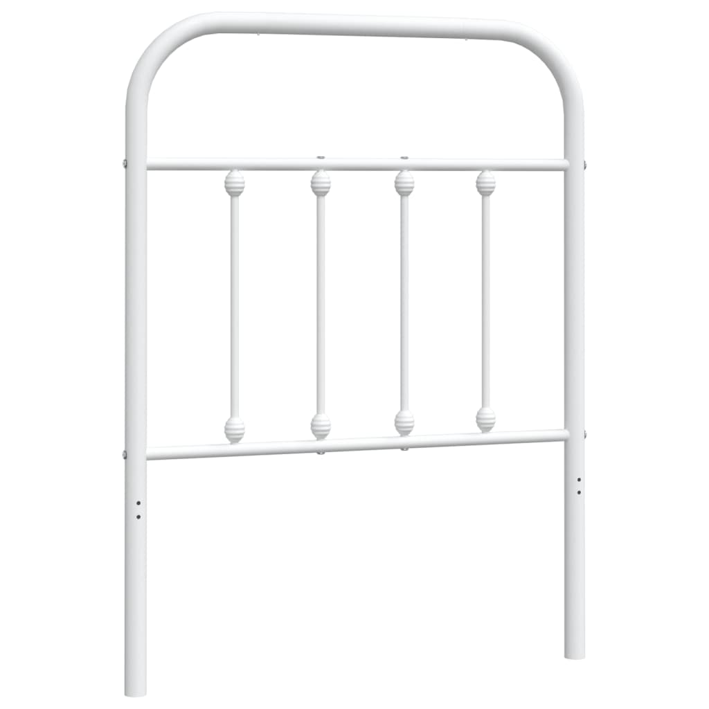 Metal Replace Headboard White 75 cm