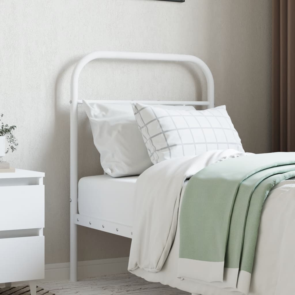 Metal Replace Headboard White 75 cm