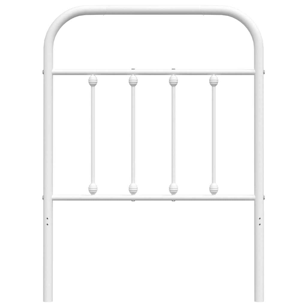 Metal Replace Headboard White 75 cm
