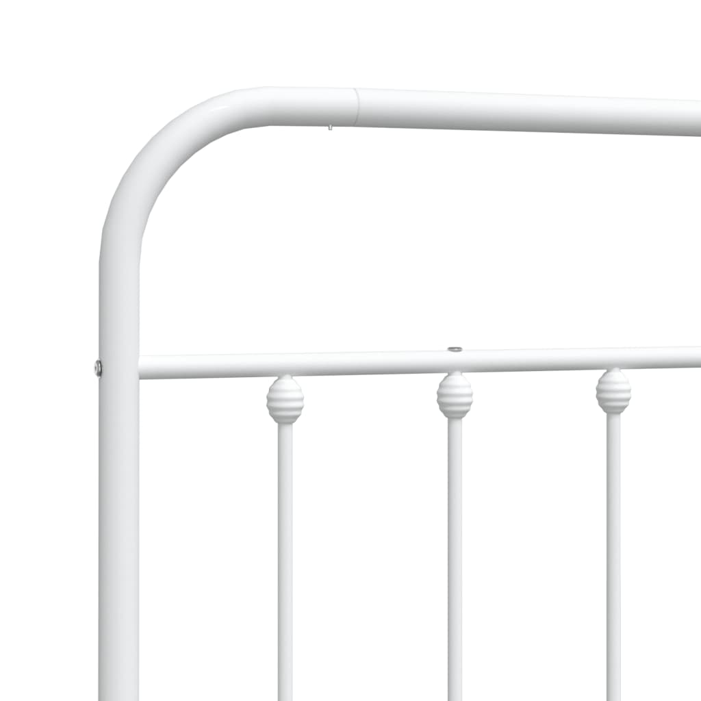 Metal Replace Headboard White 75 cm