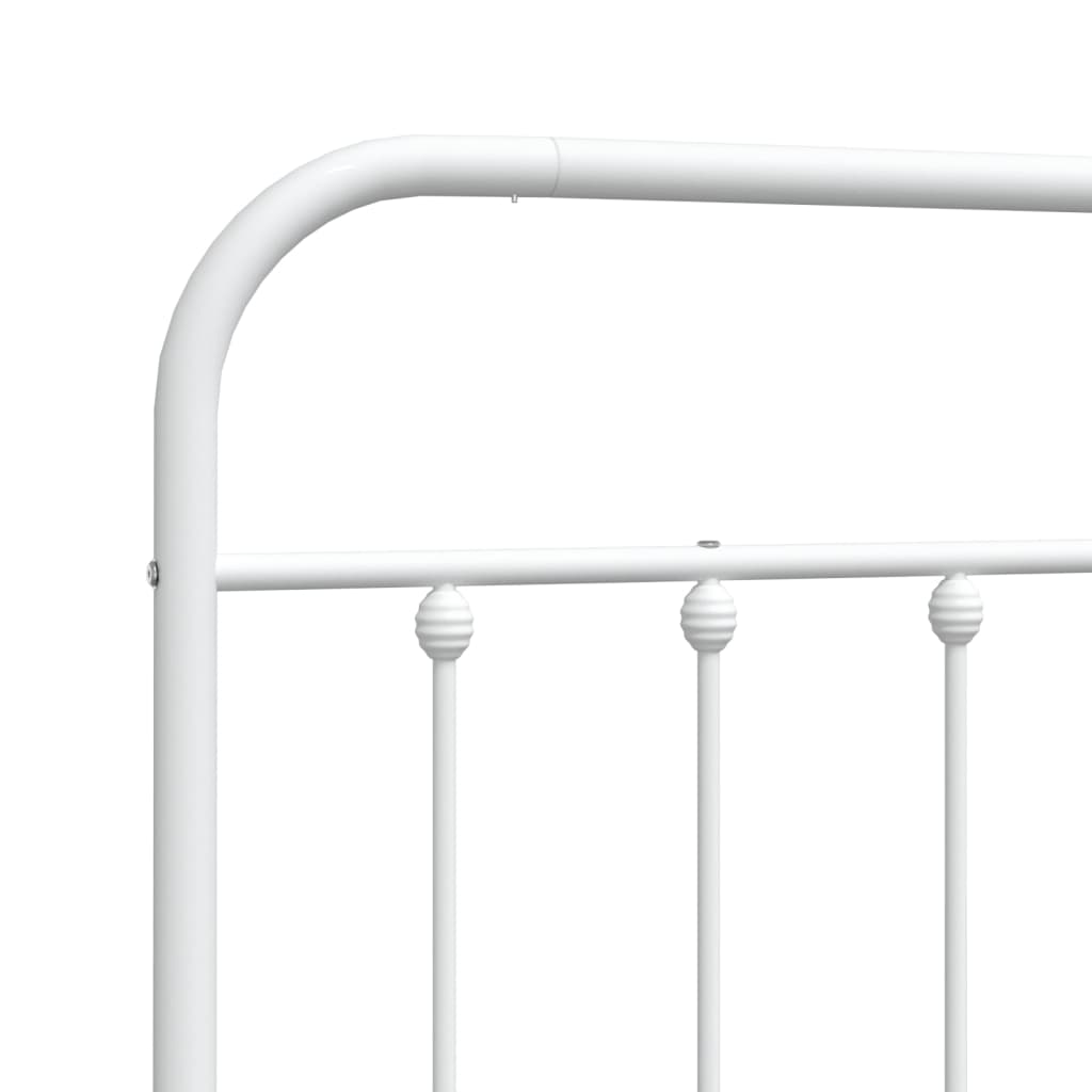 Metal Replace Headboard White 80 cm