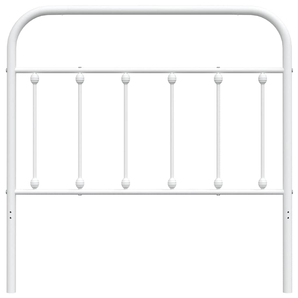 Metal Replace Headboard White 100 cm