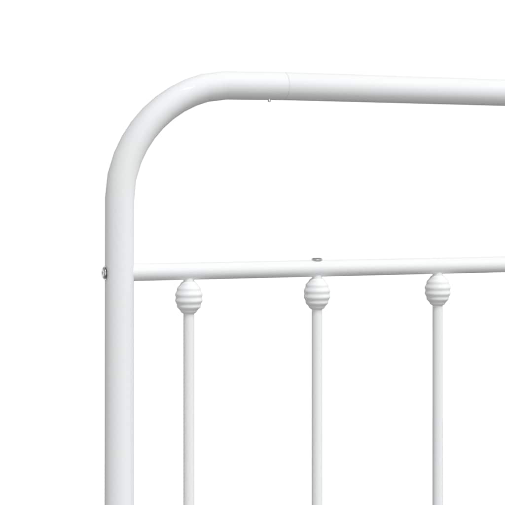 Metal Replace Headboard White 100 cm