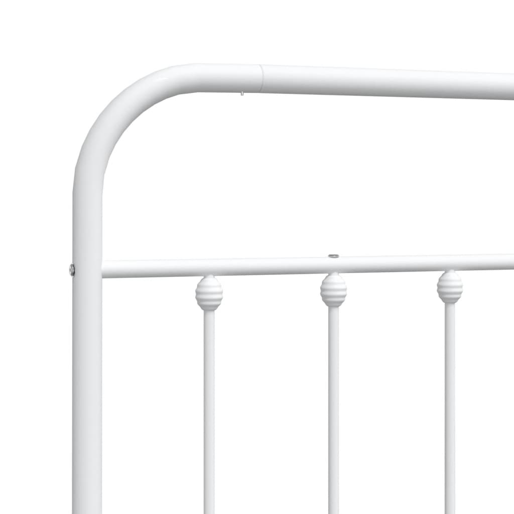 Metal Replace Headboard White 107 cm