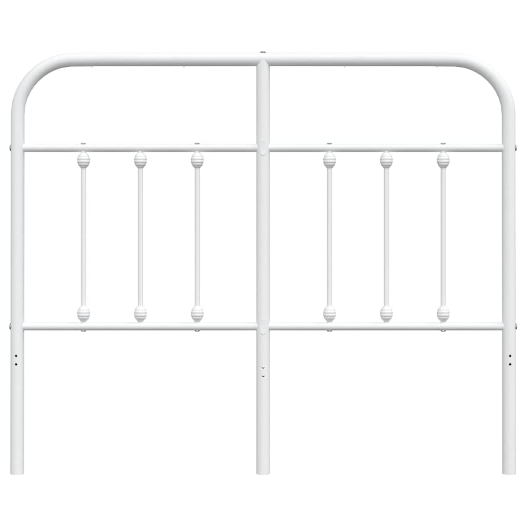 Metal Replace Headboard White 120 cm