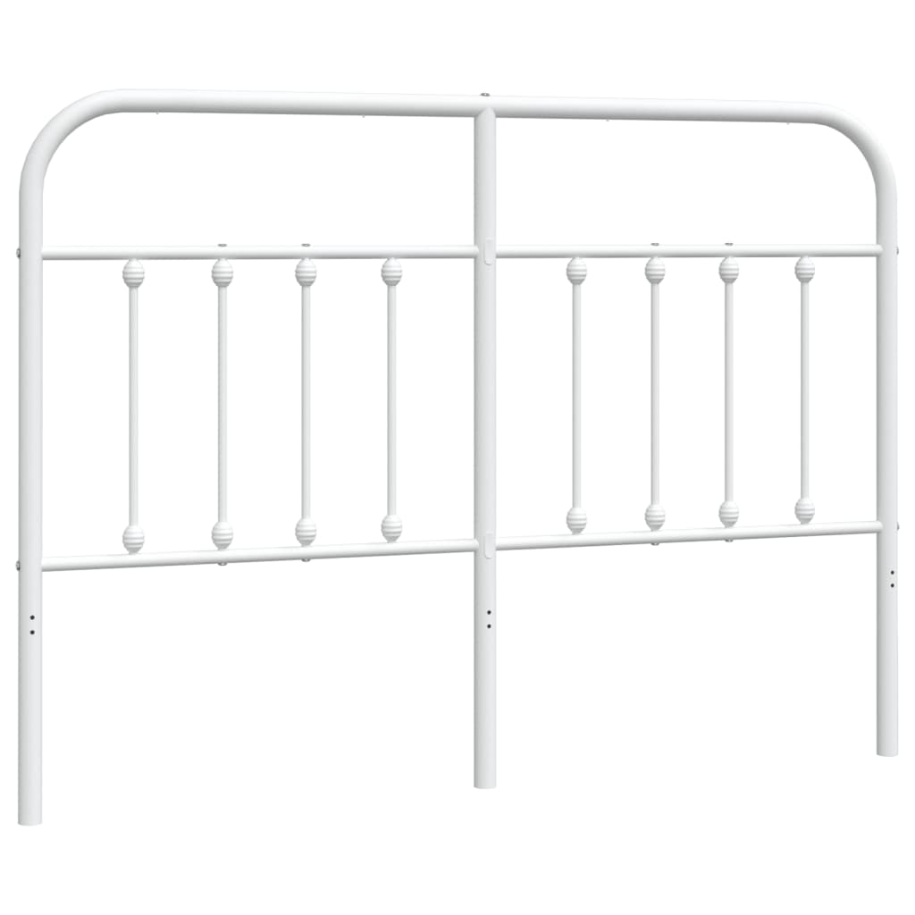 Metal Replace Headboard White 140 cm