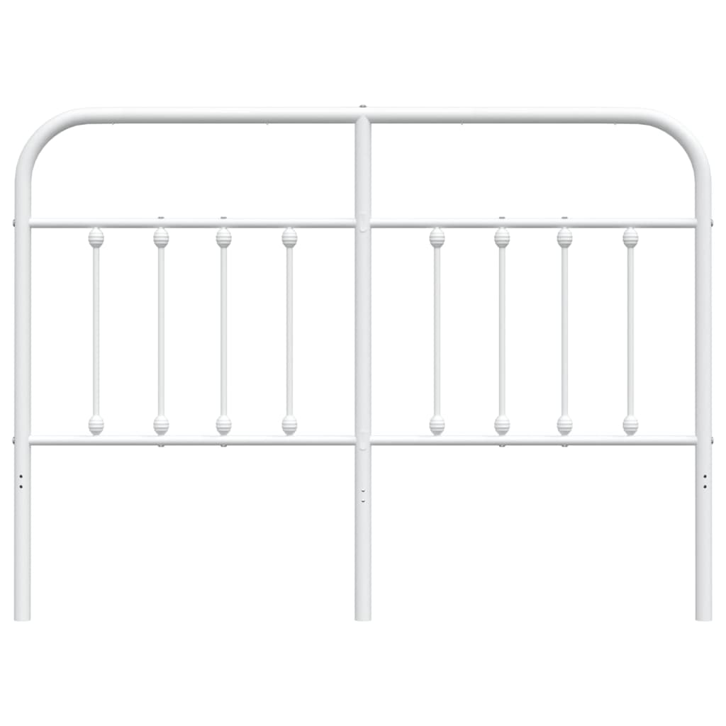 Metal Replace Headboard White 140 cm