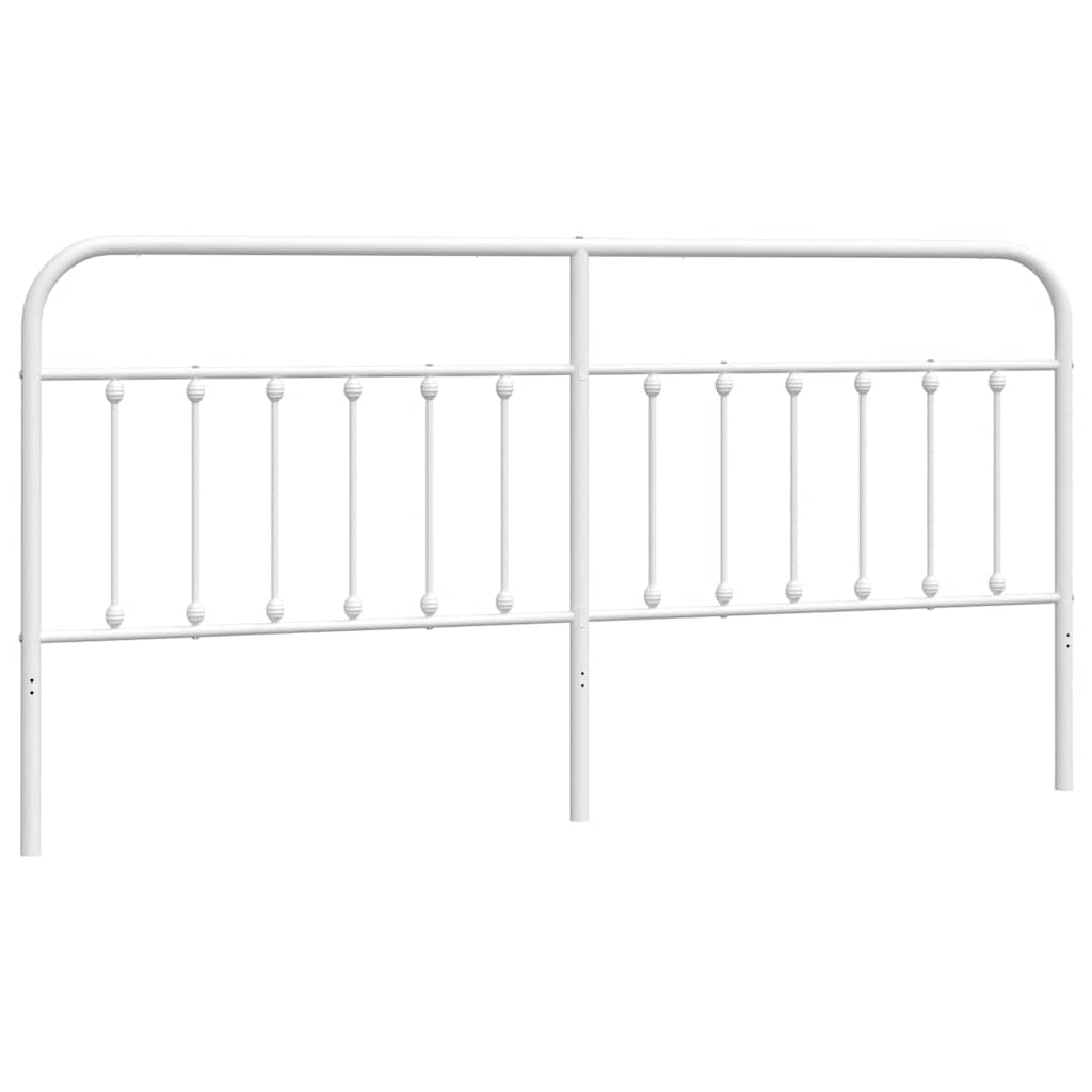 Metal Replace Headboard White 193 cm