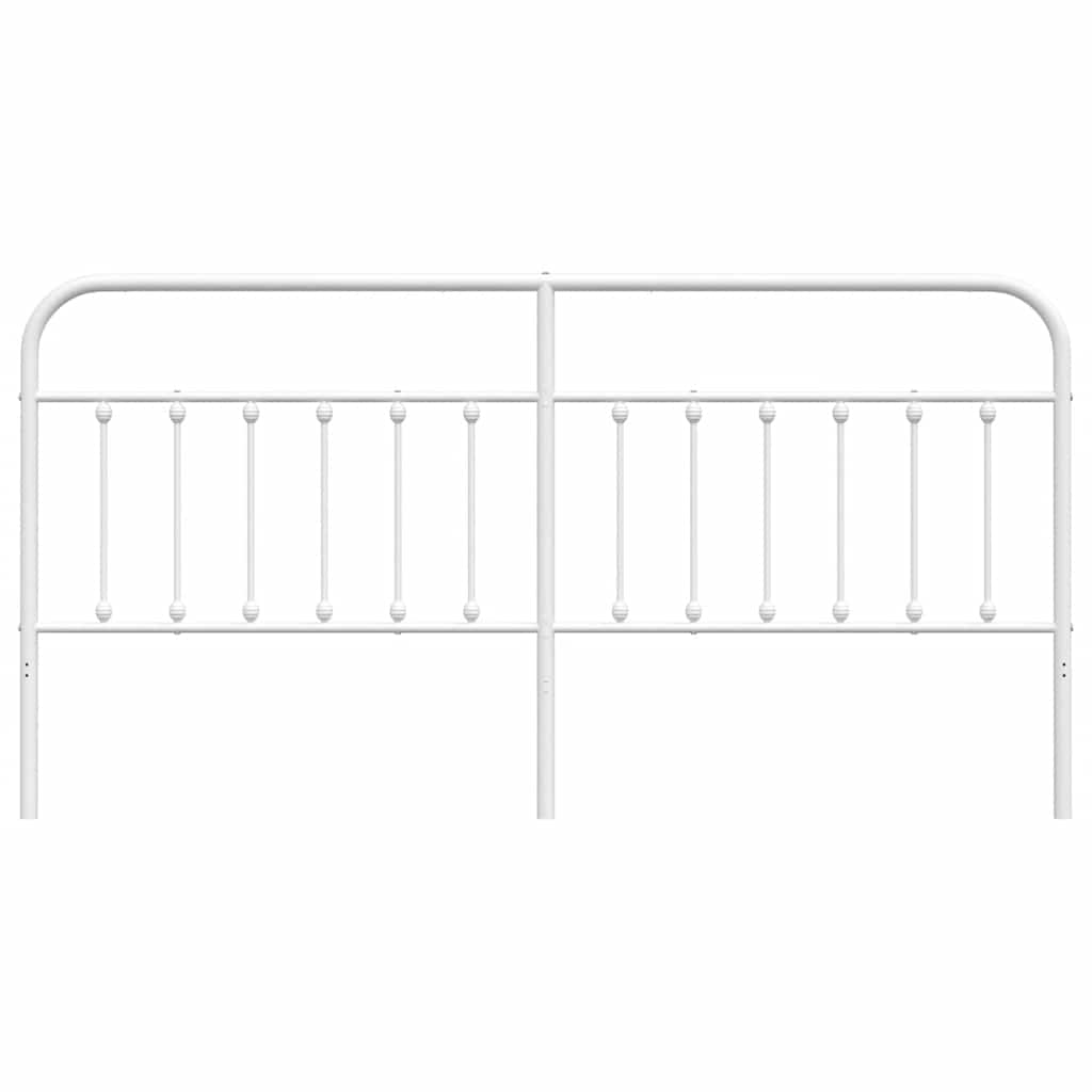 Metal Replace Headboard White 193 cm