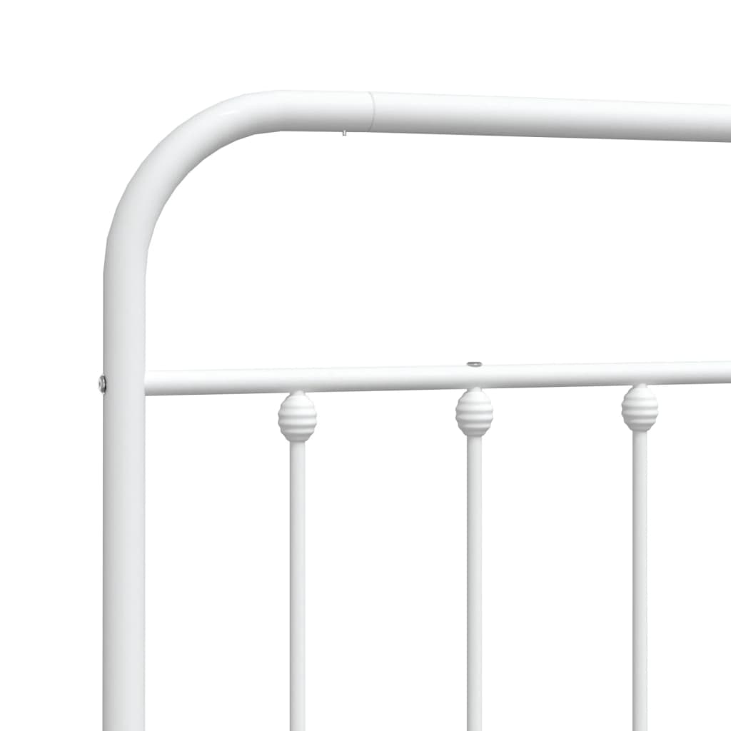 Metal Replace Headboard White 200 cm