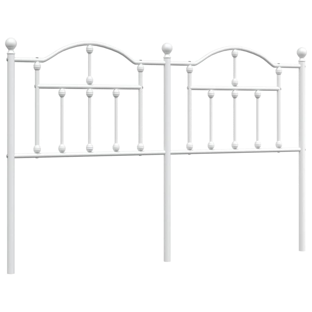 Metal Replace Headboard White 135 cm