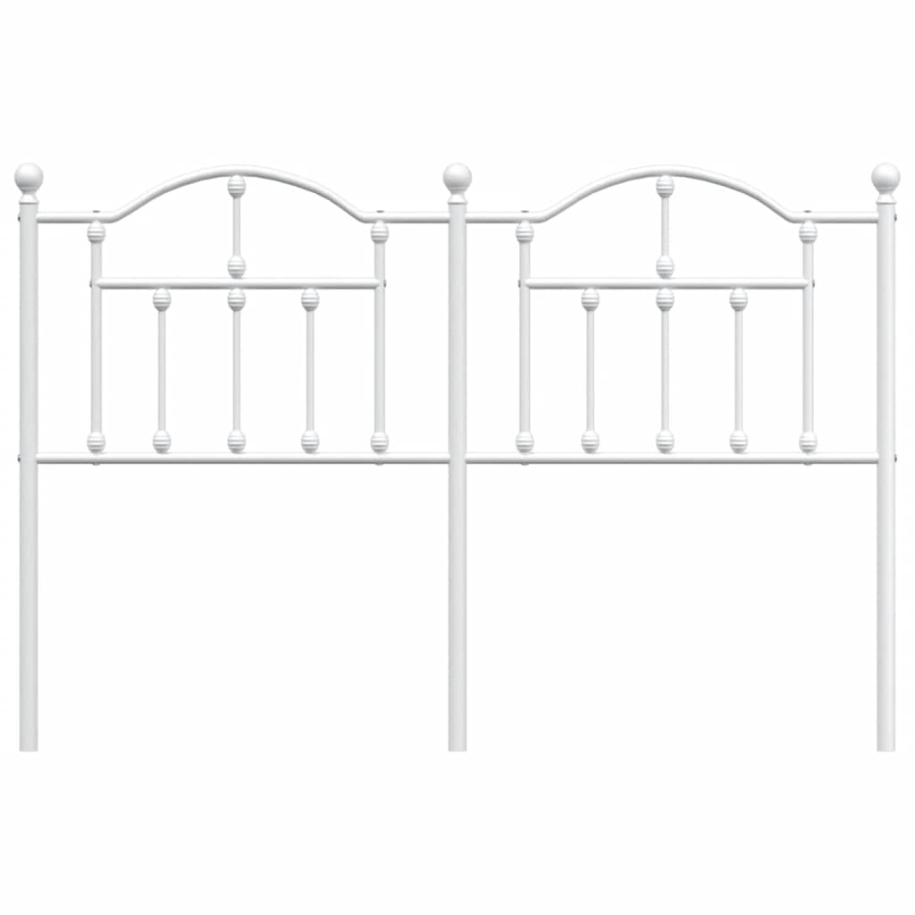 Metal Replace Headboard White 150 cm
