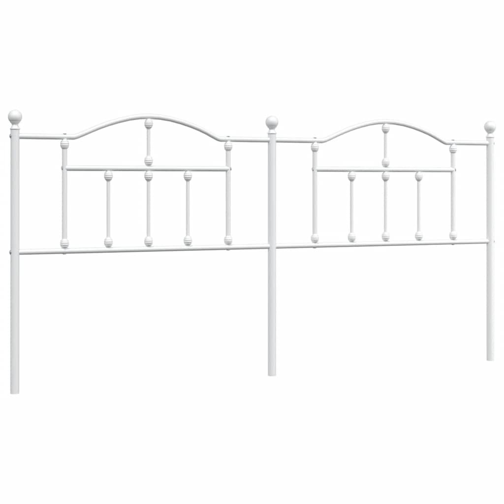 Metal Replace Headboard White 193 cm