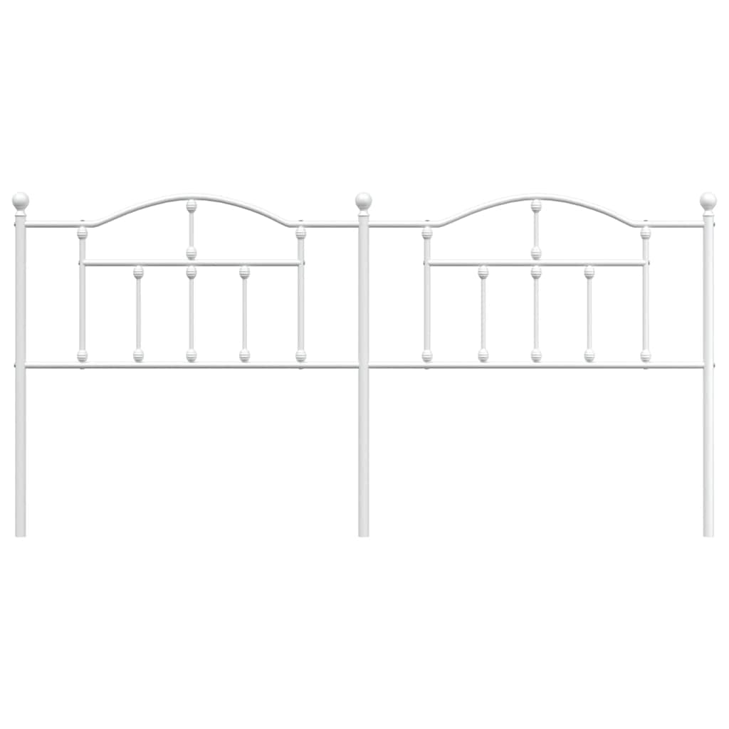 Metal Replace Headboard White 193 cm
