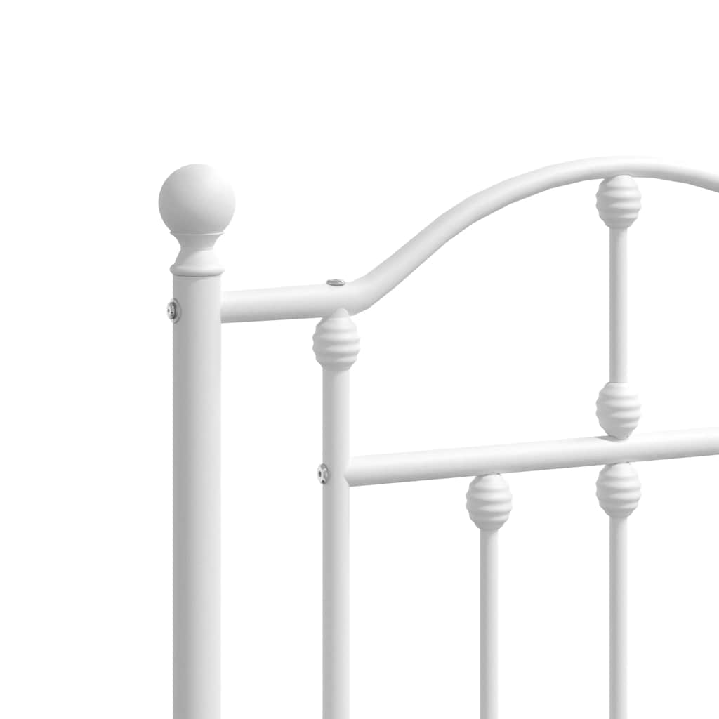 Metal Replace Headboard White 193 cm