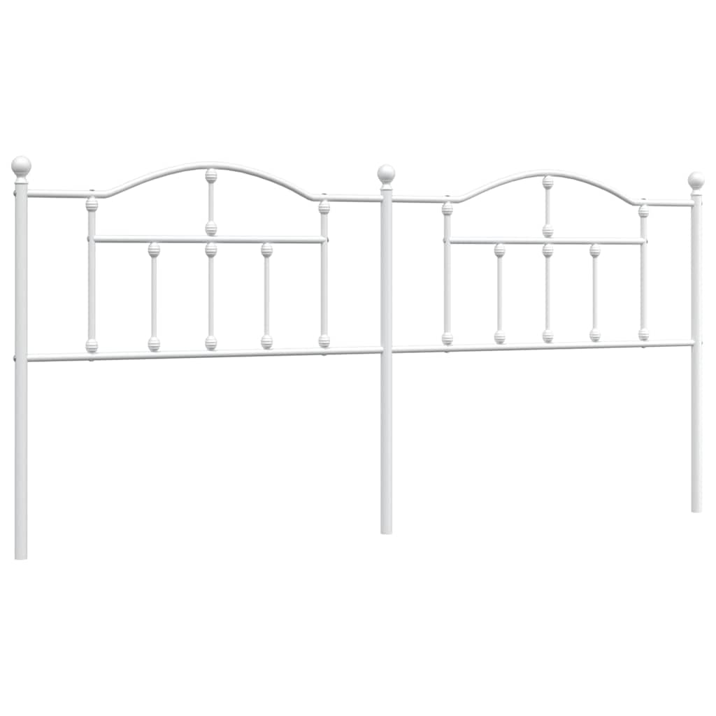 Metal Replace Headboard White 200 cm