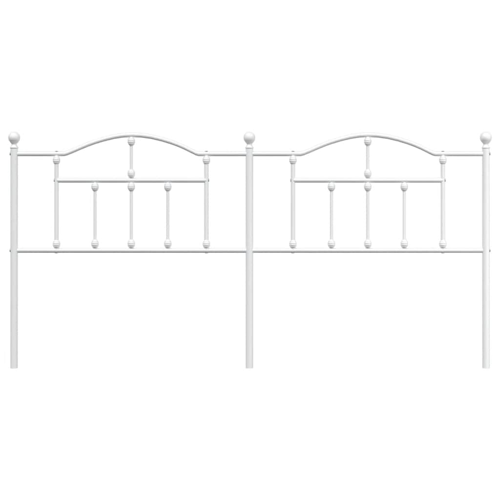 Metal Replace Headboard White 200 cm