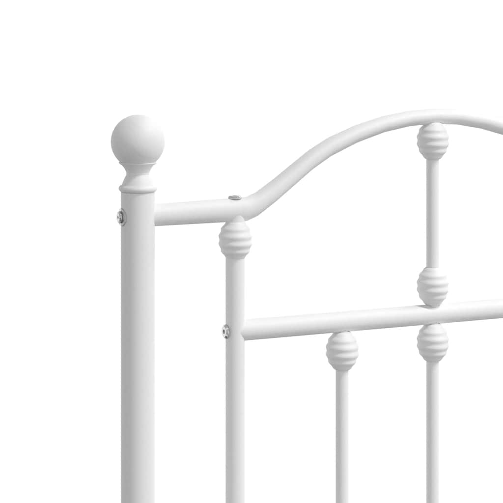 Metal Replace Headboard White 200 cm