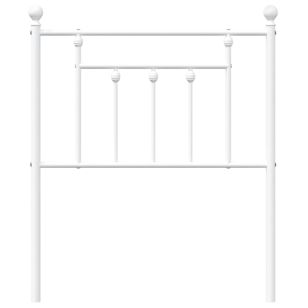 Metal Replace Headboard White 75 cm