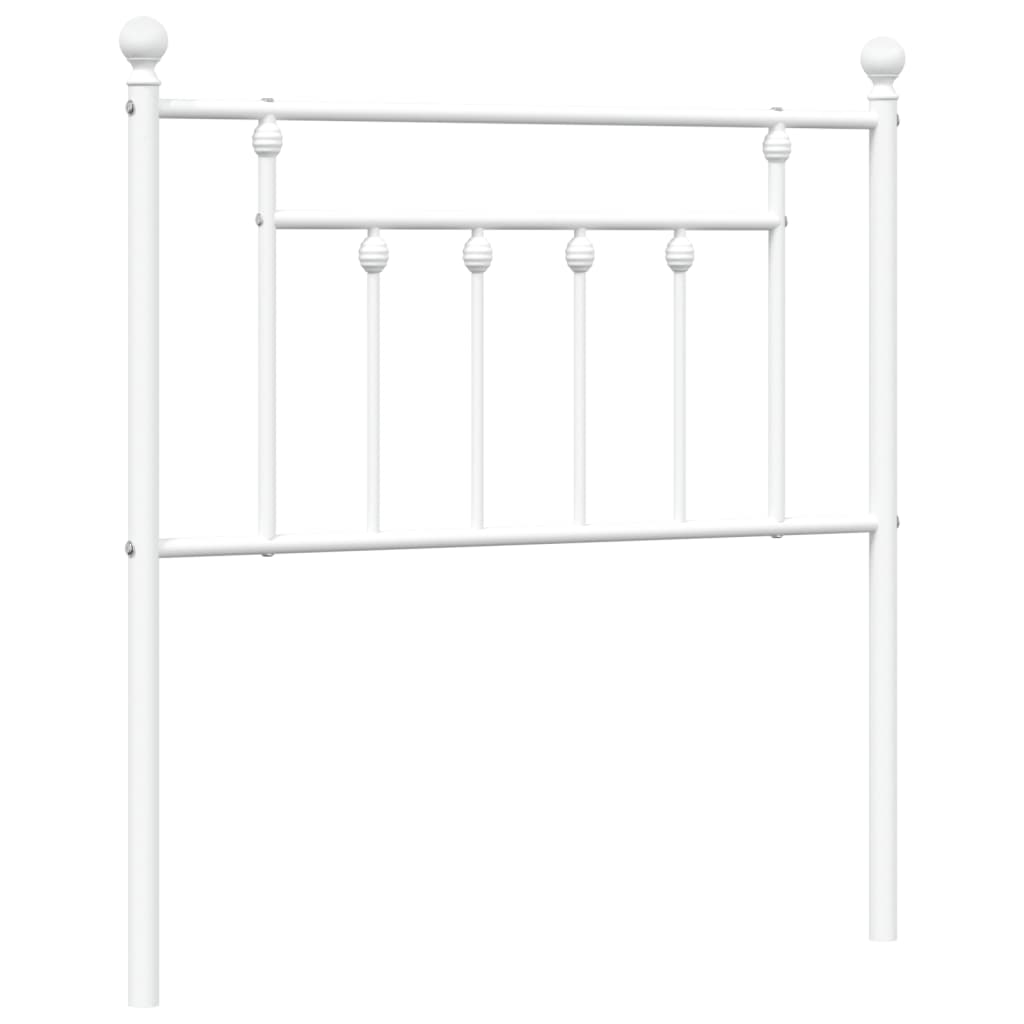 Metal Replace Headboard White 80 cm