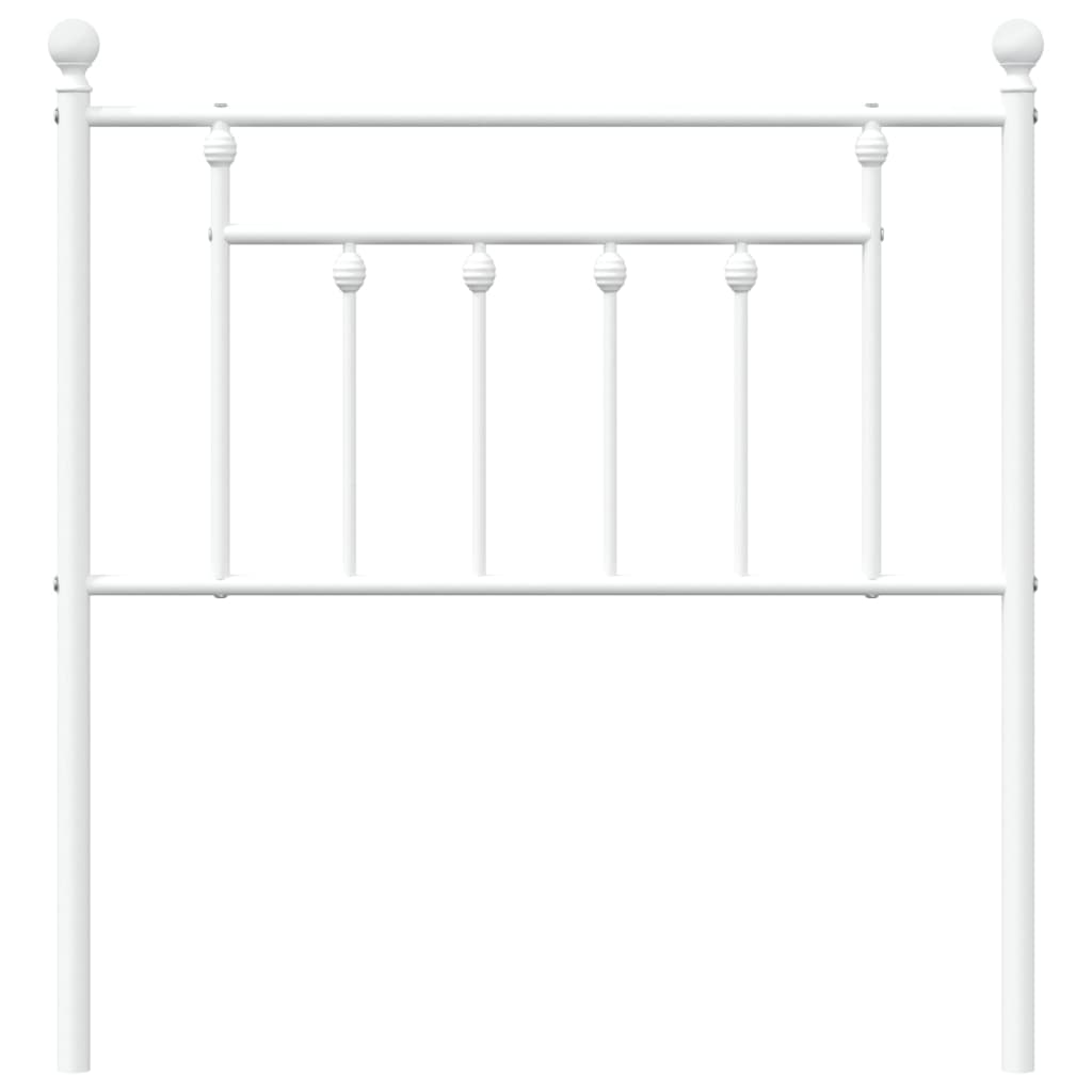 Metal Replace Headboard White 80 cm