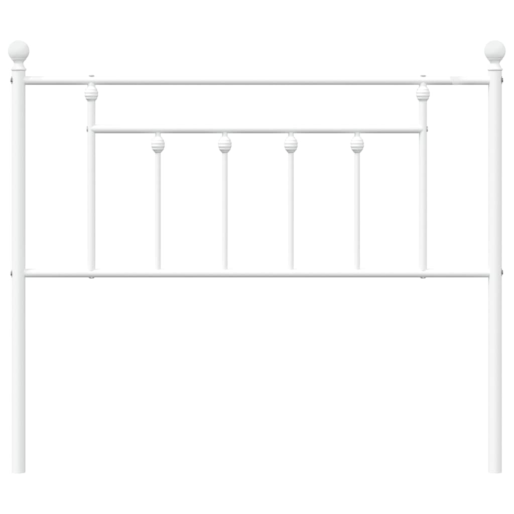 Metal Replace Headboard White 100 cm