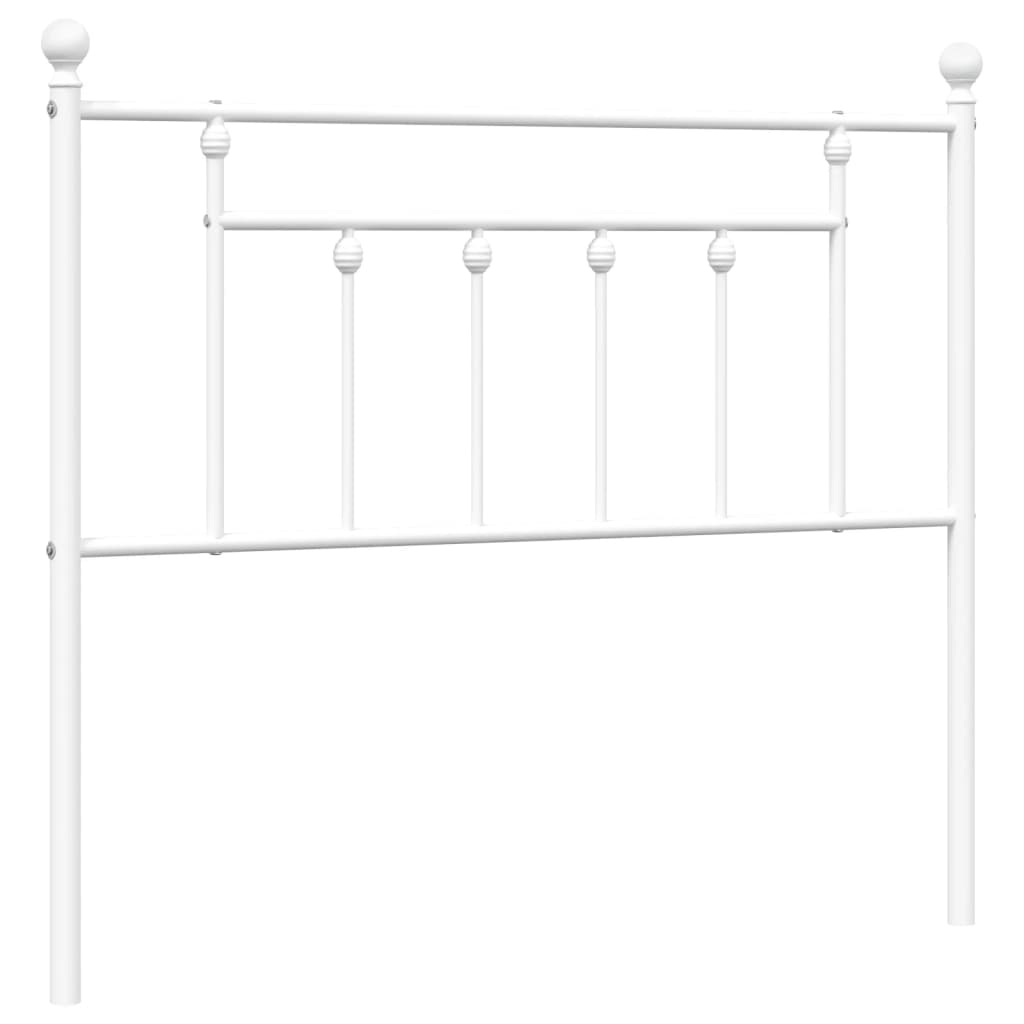 Metal Replace Headboard White 107 cm