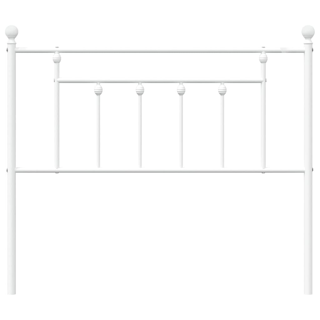Metal Replace Headboard White 107 cm