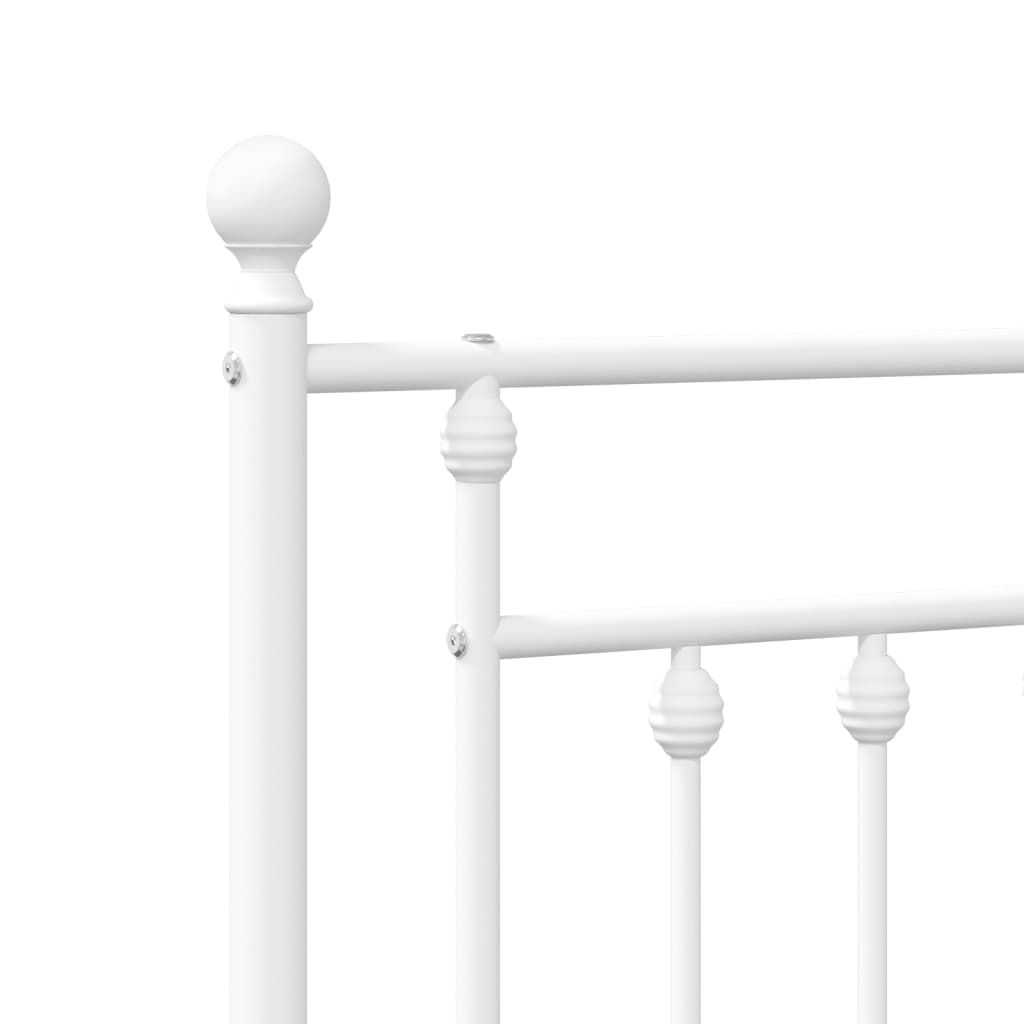Metal Replace Headboard White 107 cm
