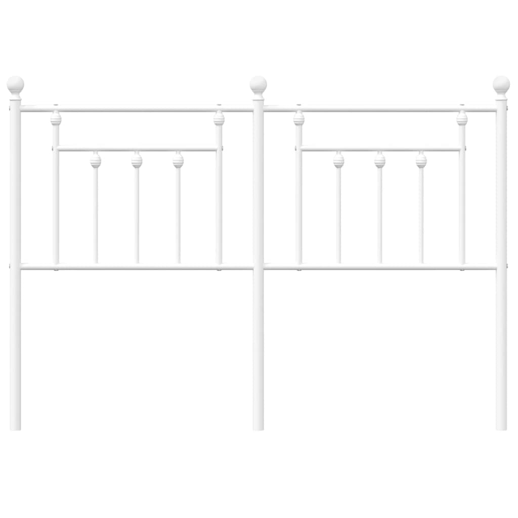 Metal Replace Headboard White 140 cm