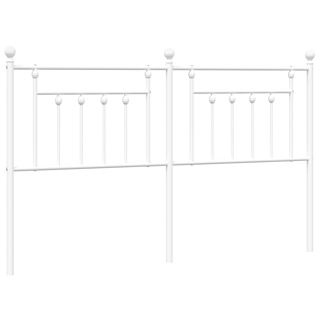 Metal Replace Headboard White 180 cm