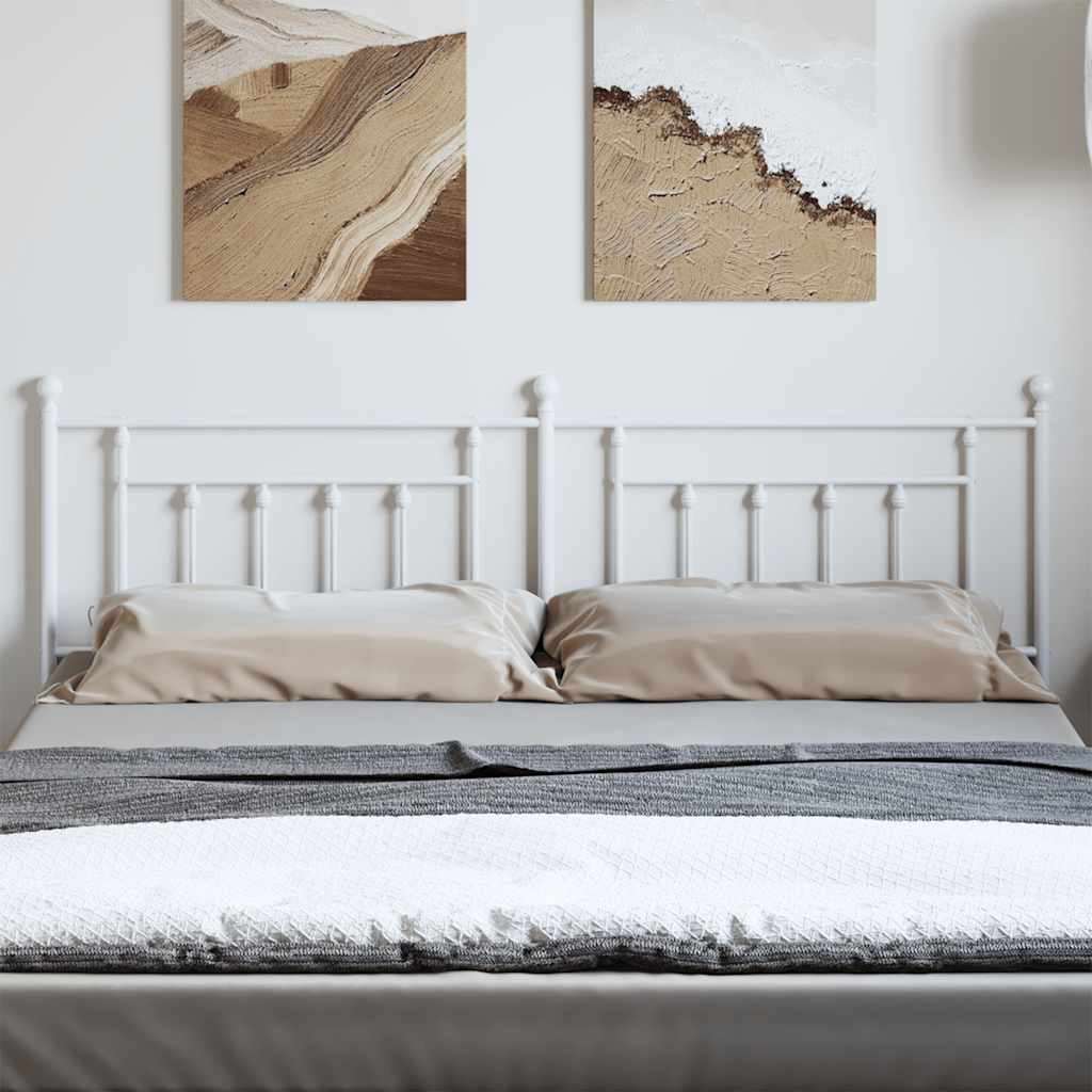 Metal Replace Headboard White 180 cm