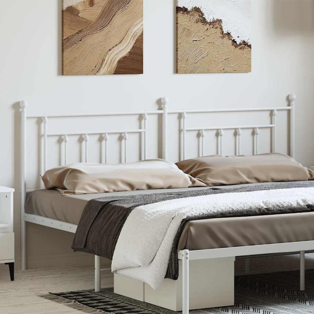 Metal Replace Headboard White 180 cm