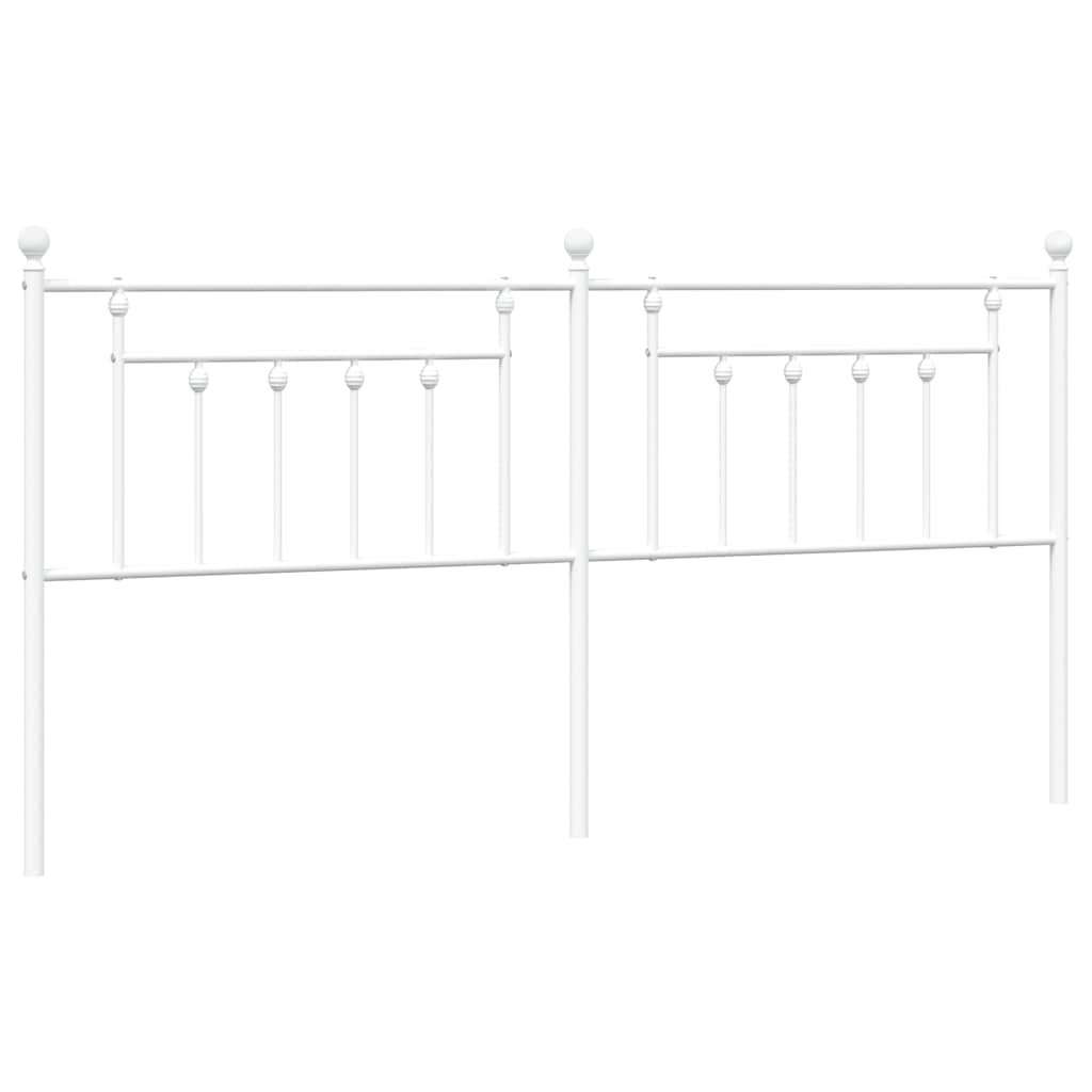 Metal Replace Headboard White 193 cm