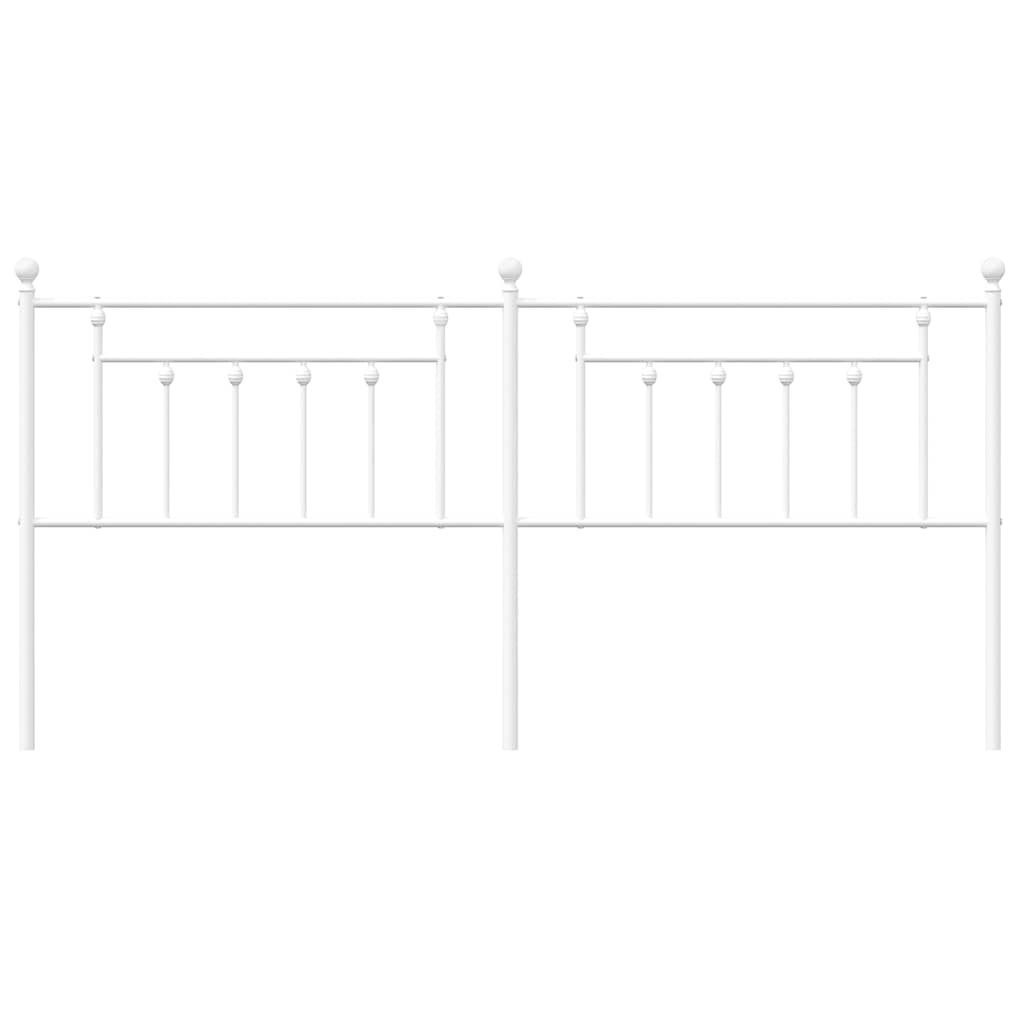 Metal Replace Headboard White 193 cm
