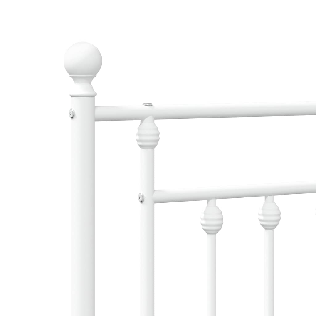 Metal Replace Headboard White 193 cm