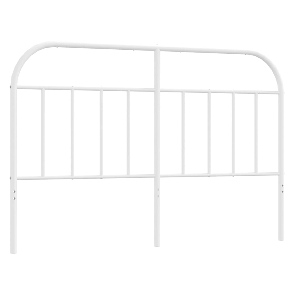Metal Replace Headboard White 135 cm