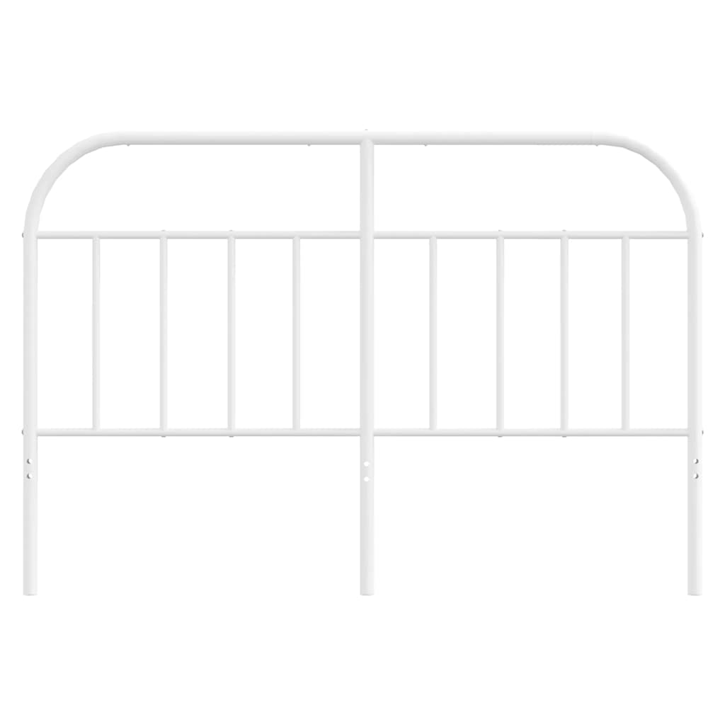 Metal Replace Headboard White 135 cm