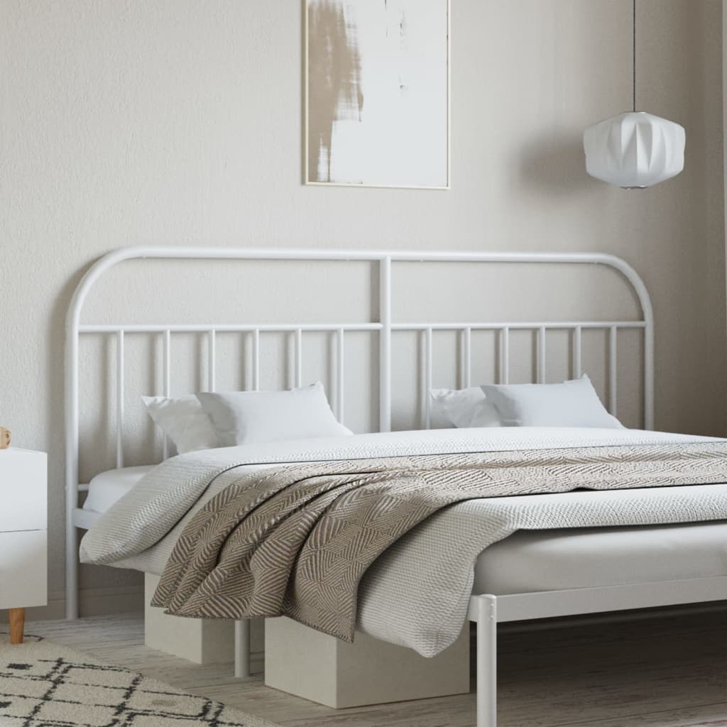 Metal Replace Headboard White 200 cm